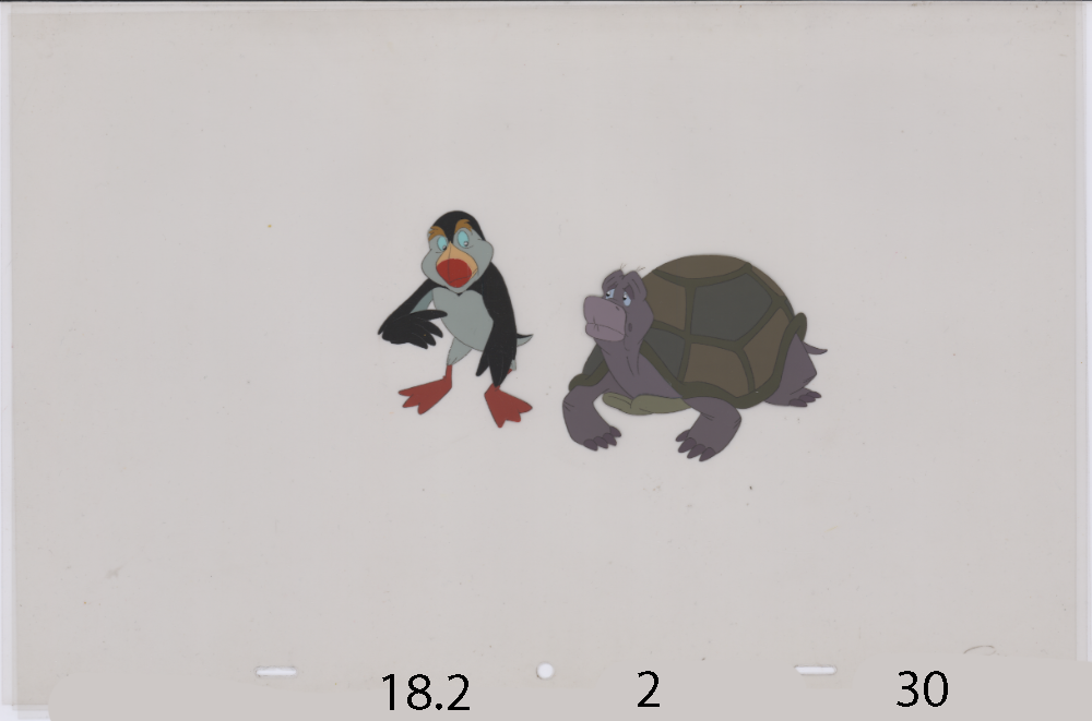 Art Cel Speed & Puffin (Swan 2, Sequence 18.2-2)