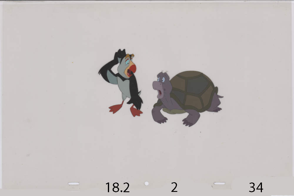 Art Cel Speed & Puffin (Swan 2, Sequence 18.2-2)