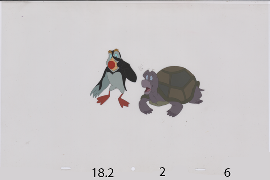 Art Cel Speed & Puffin (Swan 2, Sequence 18.2-2)
