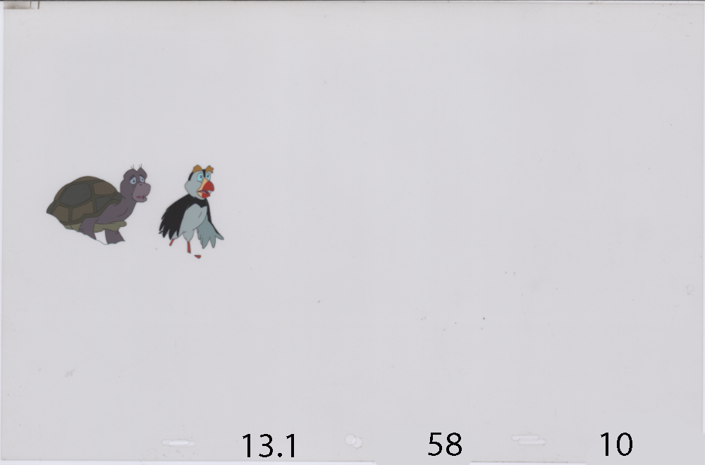 Art Cel JeanBob & Puffin (Swan 3, Sequence 13.1-58)