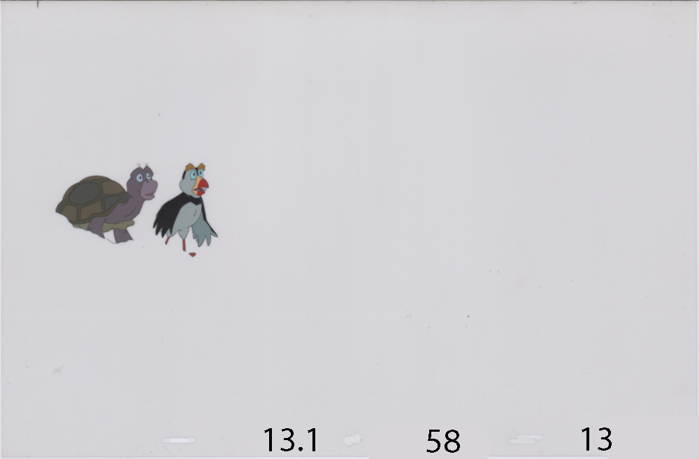 Art Cel JeanBob & Puffin (Swan 3, Sequence 13.1-58)