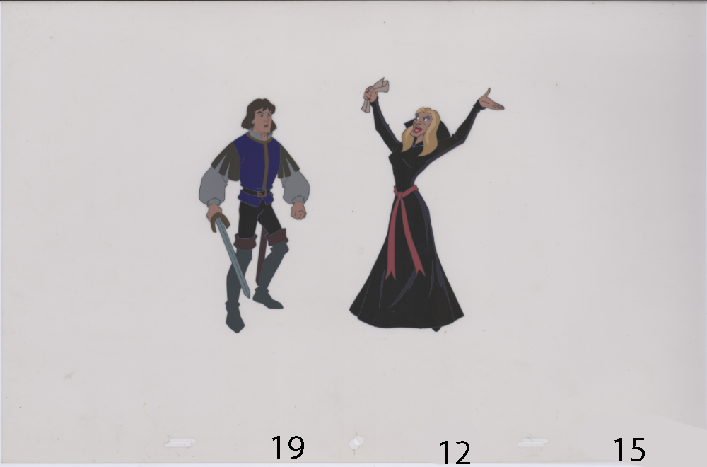 Art Cel Zelda & Derek (Swan 3, Sequence 4009 19-12)