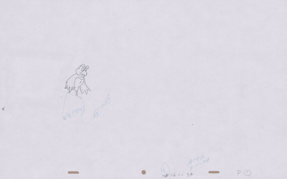 Art Cel JeanBob & Puffin (Swan 3, Sequence 13.1-58)