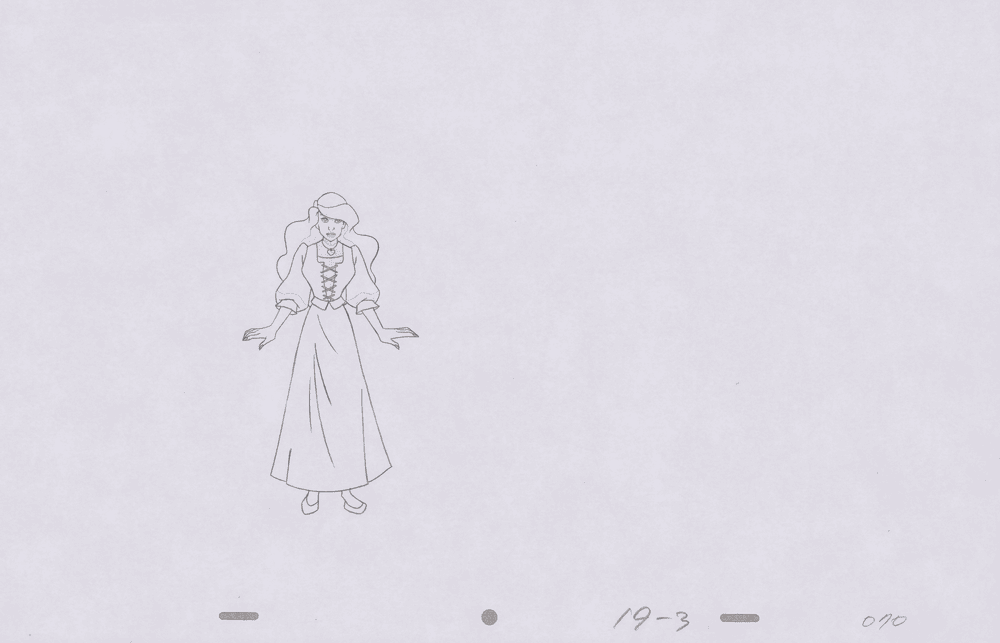 Art Cel Zelda (Swan 3, Sequence 4009 19-3)