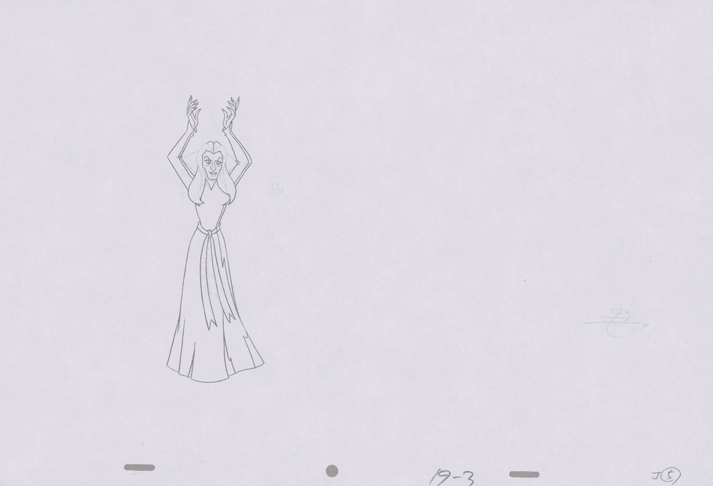 Art Cel Zelda (Swan 3, Sequence 4009 19-3)