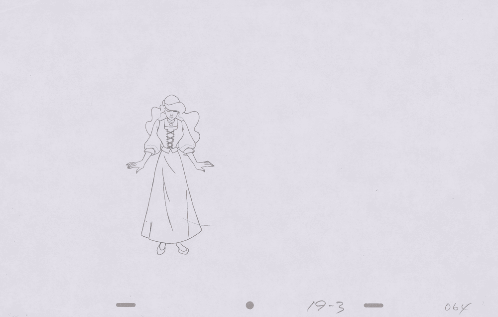 Art Cel Zelda (Swan 3, Sequence 4009 19-3)