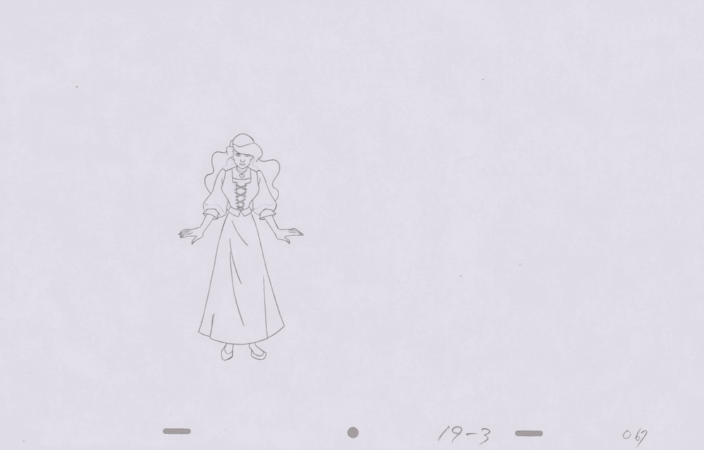 Art Cel Zelda (Swan 3, Sequence 4009 19-3)