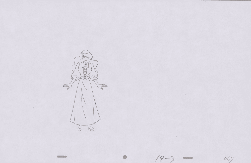 Art Cel Zelda (Swan 3, Sequence 4009 19-3)