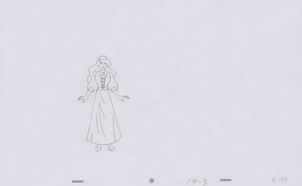 Art Cel Zelda (Swan 3, Sequence 4009 19-3)