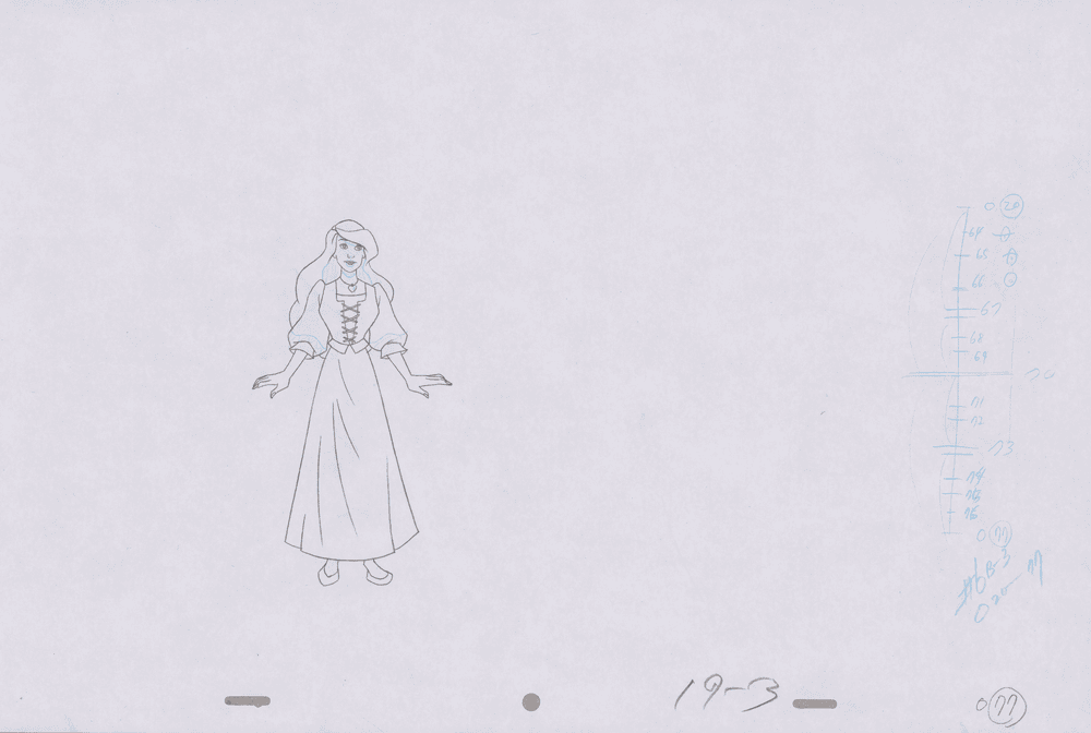 Art Cel Zelda (Swan 3, Sequence 4009 19-3)