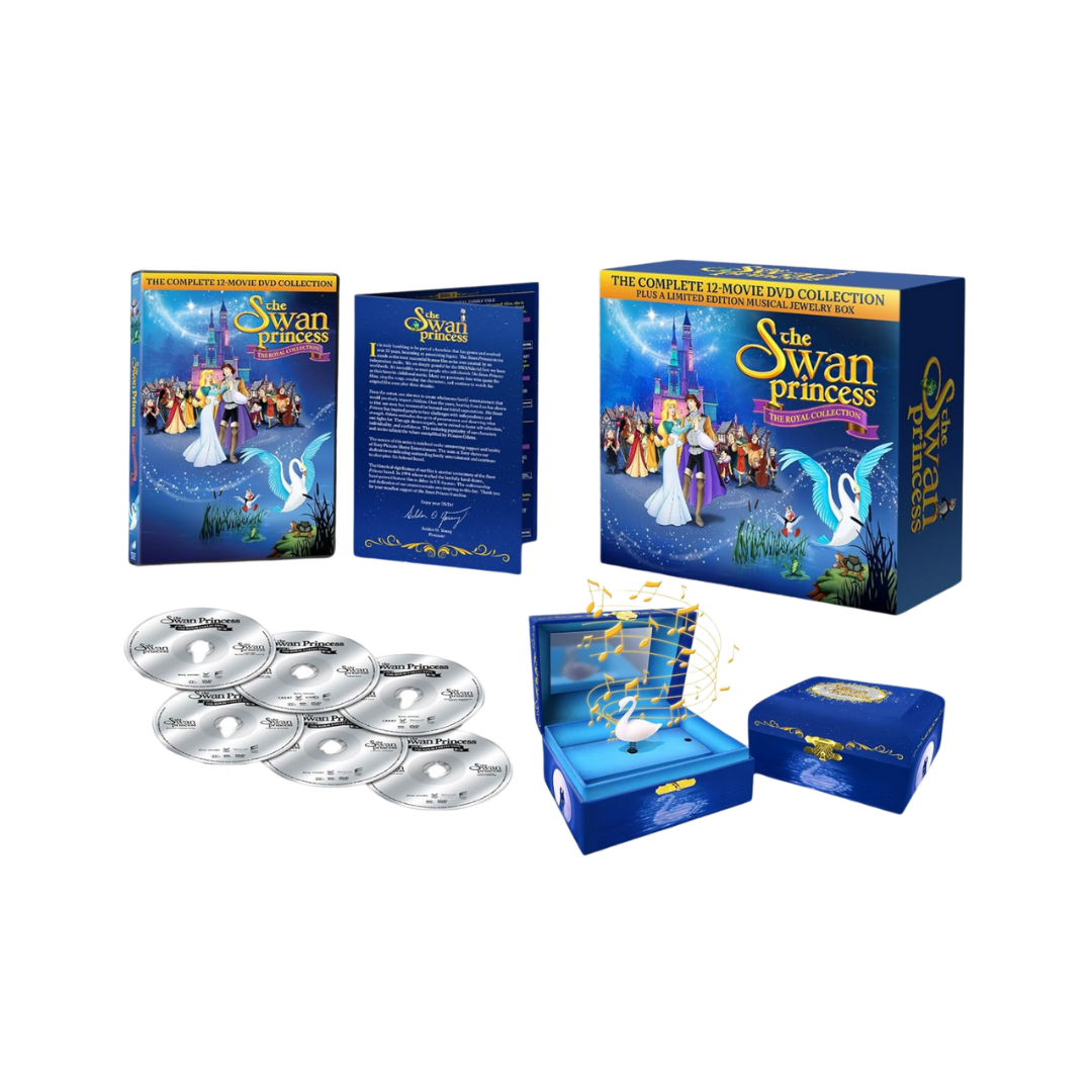 Swan Princess DVD Box Set And Music Box The Swan Princess swan-princess-dvd-box-set-and-music-box-the-swan-princess