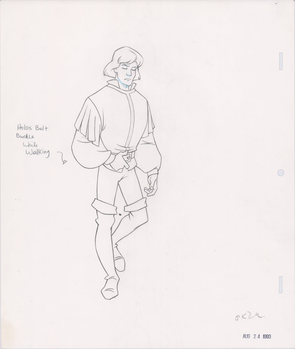 Derek Production Model Art