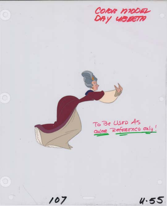 Queen Uberta Production Model Art Cel