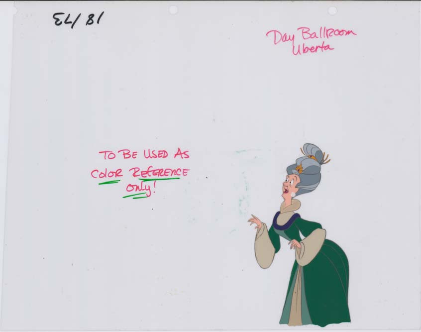 Queen Uberta Production Model Art Cel
