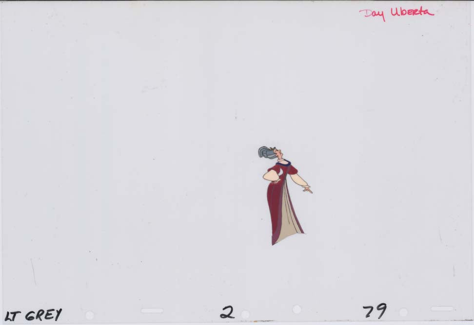 Queen Uberta Production Model Art Cel