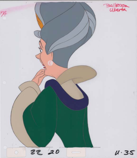 Queen Uberta Production Model Art Cel