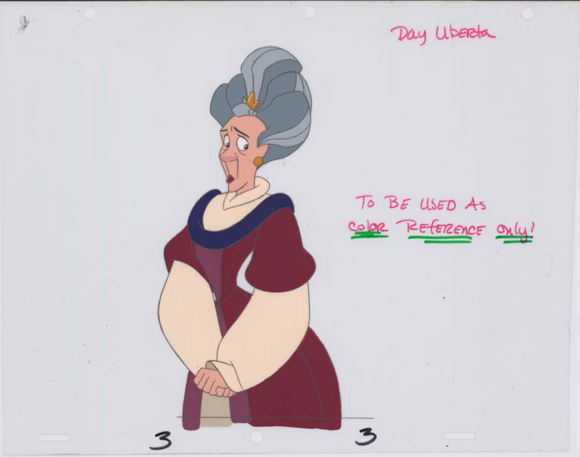 Queen Uberta Production Model Art Cel