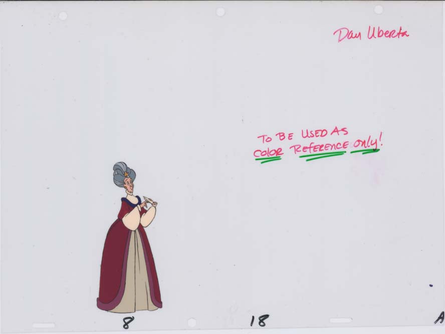 Queen Uberta Production Model Art Cel
