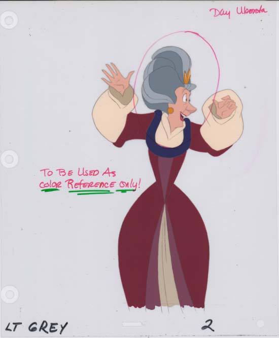 Queen Uberta Production Model Art Cel