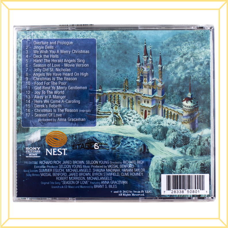 Swan Princess Christmas CD Music Soundtrack