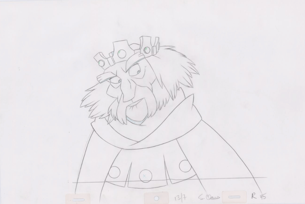 Pencil Art Rothbart (Sequence 13-7)