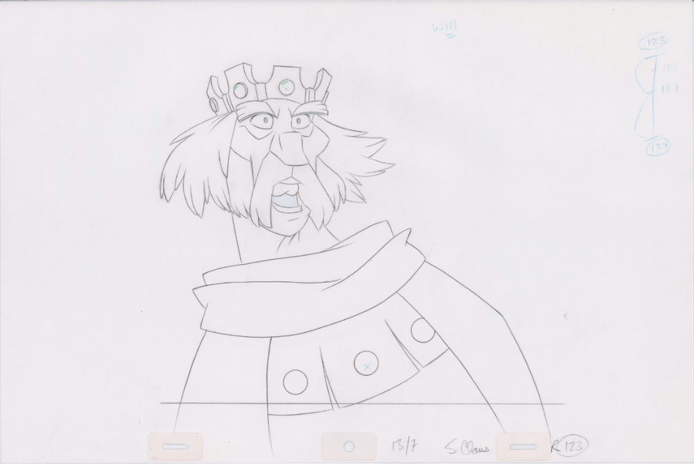 Pencil Art Rothbart (Sequence 13-7)
