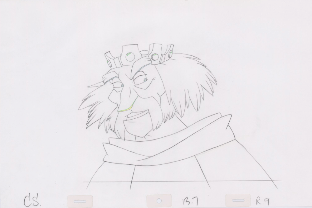 Pencil Art Rothbart (Sequence 13-7)