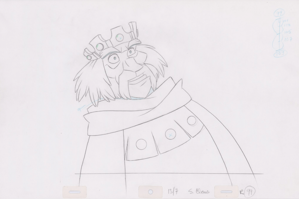 Pencil Art Rothbart (Sequence 13-7)