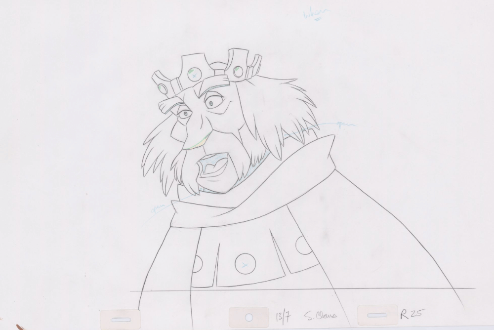Pencil Art Rothbart (Sequence 13-7)
