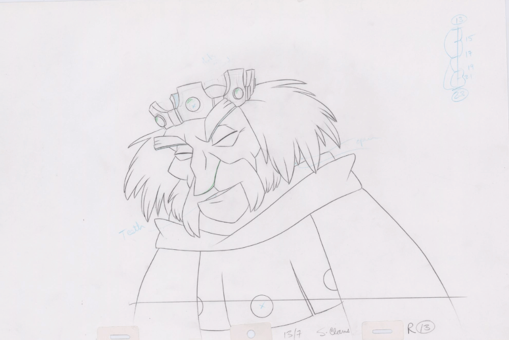 Pencil Art Rothbart (Sequence 13-7)