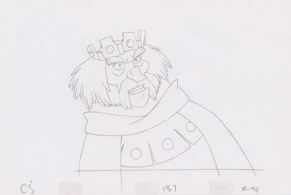 Pencil Art Rothbart (Sequence 13-7)