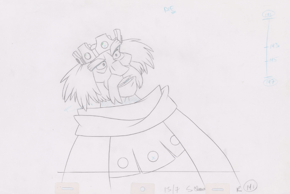 Pencil Art Rothbart (Sequence 13-7)