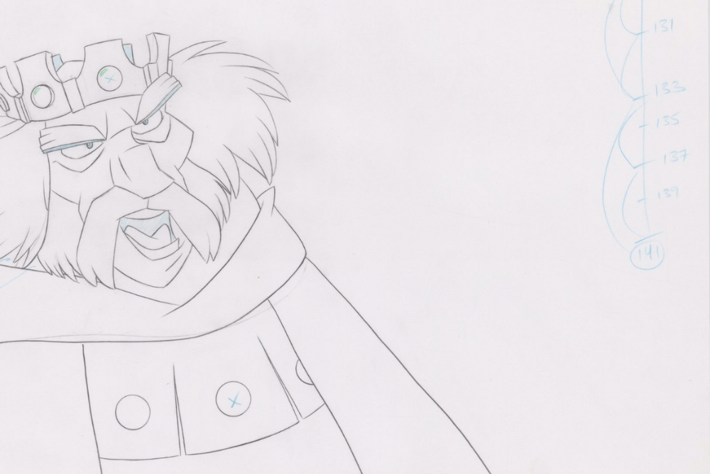 Pencil Art Rothbart (Sequence 13-7)