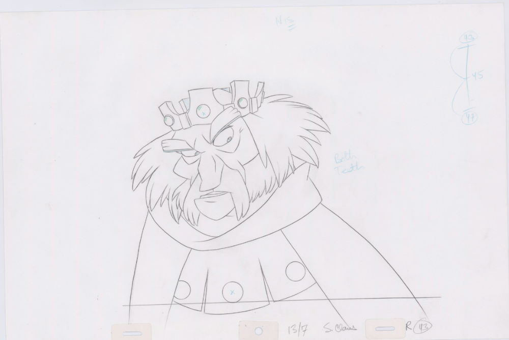 Pencil Art Rothbart (Sequence 13-7)