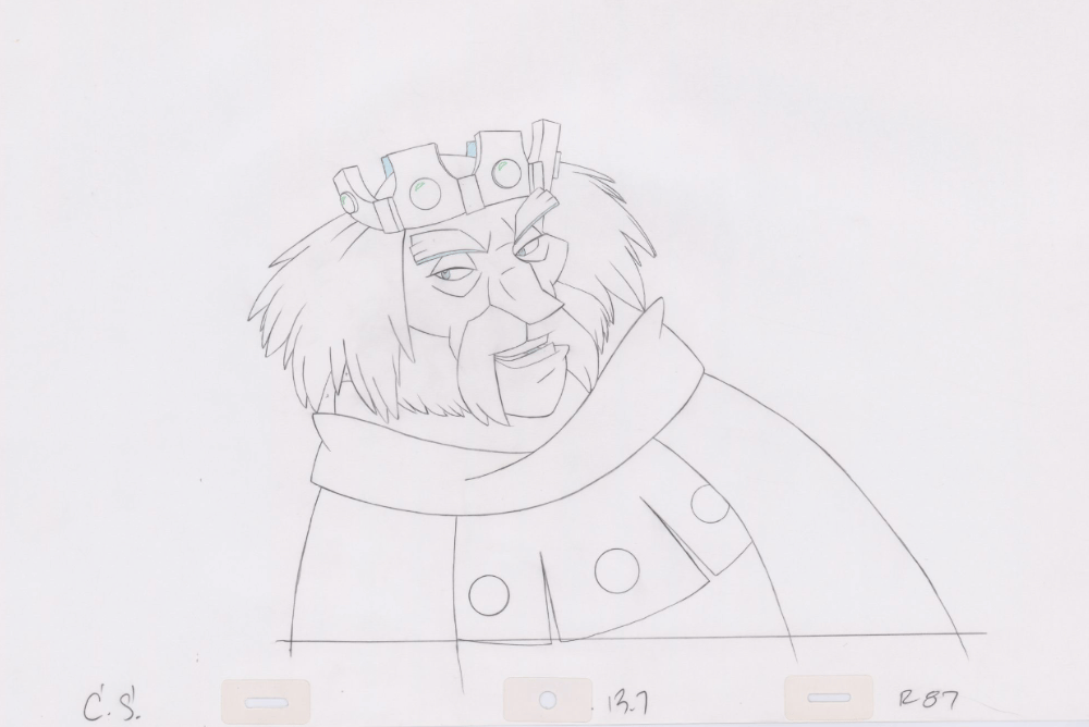 Pencil Art Rothbart (Sequence 13-7)