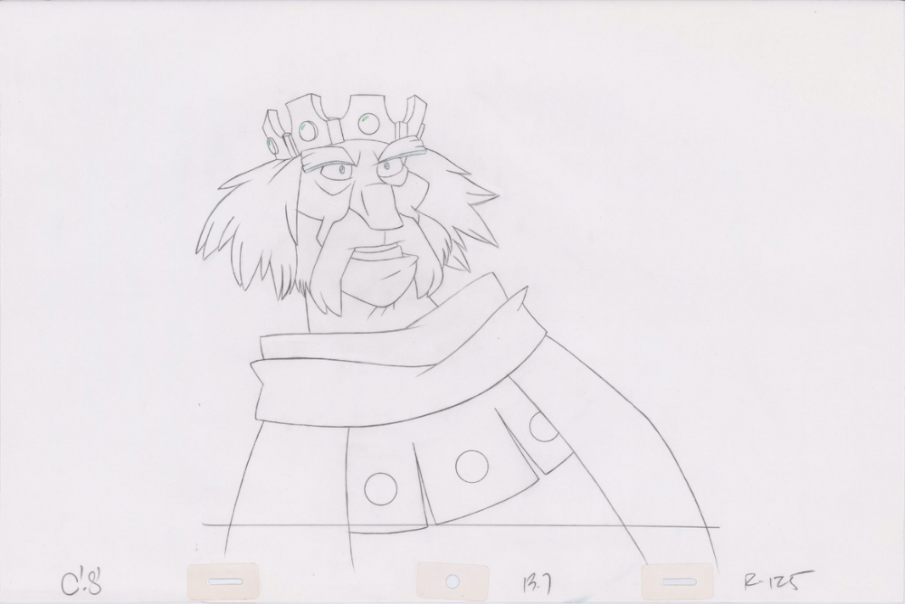 Pencil Art Rothbart (Sequence 13-7)