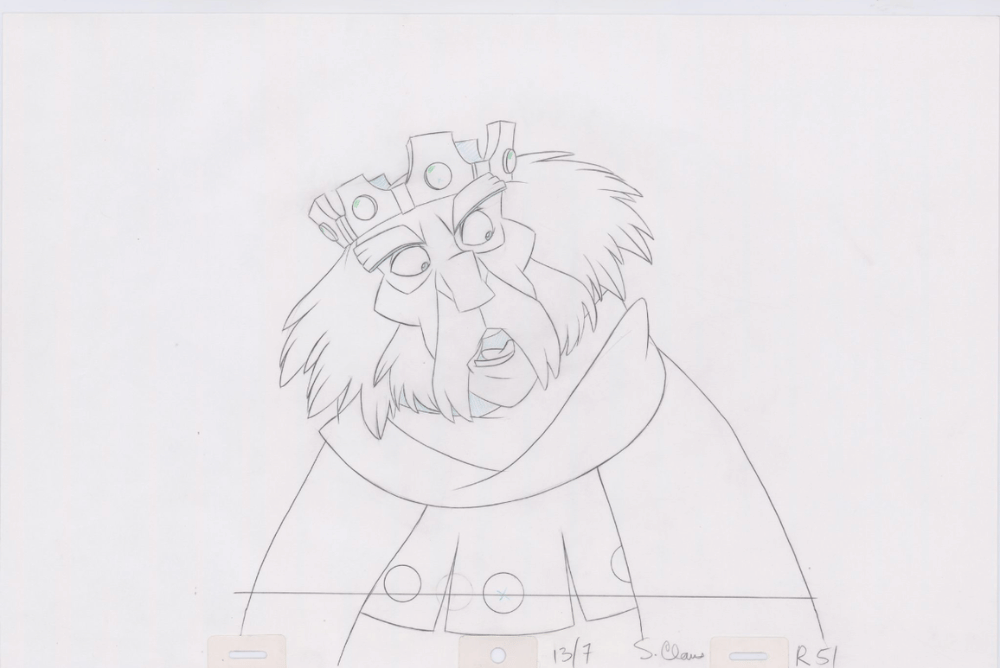 Pencil Art Rothbart (Sequence 13-7)