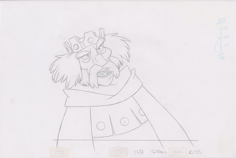 Pencil Art Rothbart (Sequence 13-7)