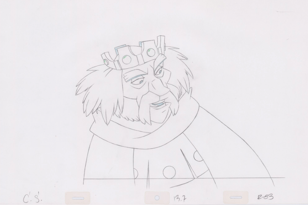 Pencil Art Rothbart (Sequence 13-7)