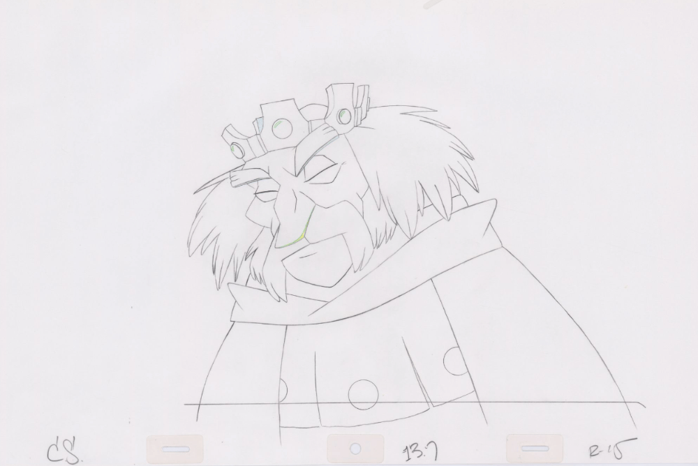 Pencil Art Rothbart (Sequence 13-7)