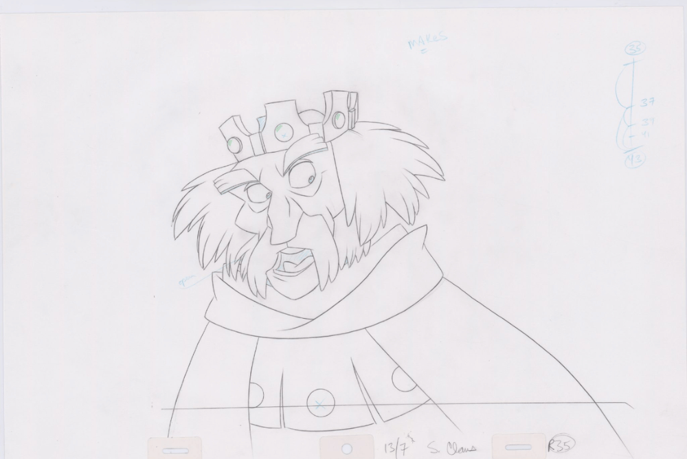 Pencil Art Rothbart (Sequence 13-7)