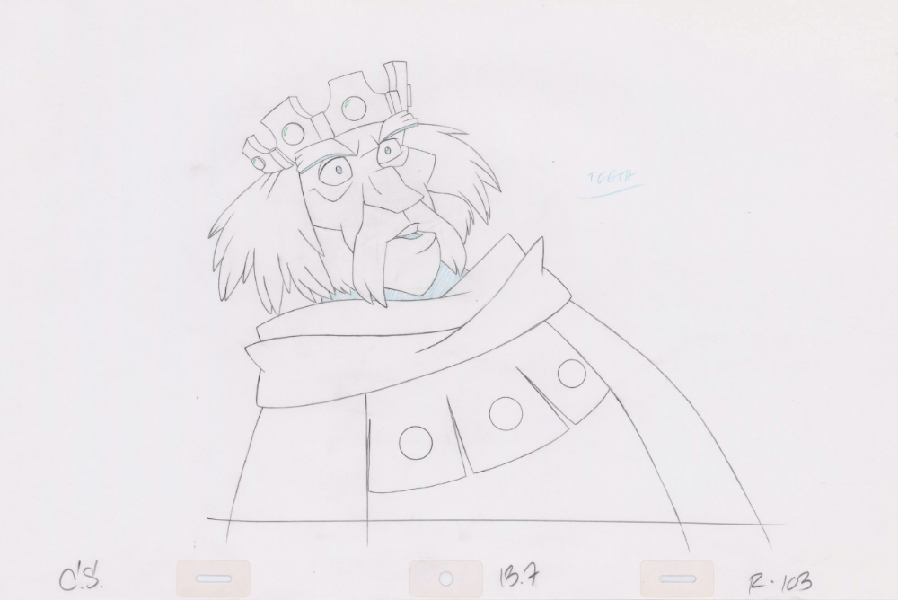 Pencil Art Rothbart (Sequence 13-7)