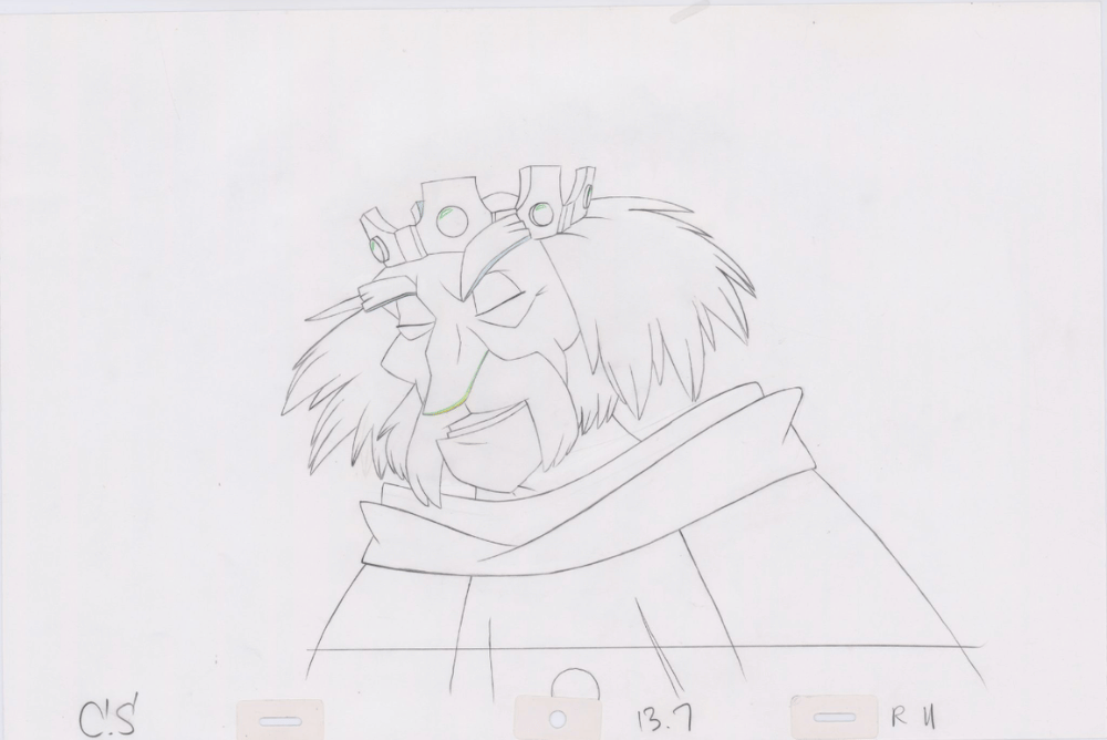 Pencil Art Rothbart (Sequence 13-7)
