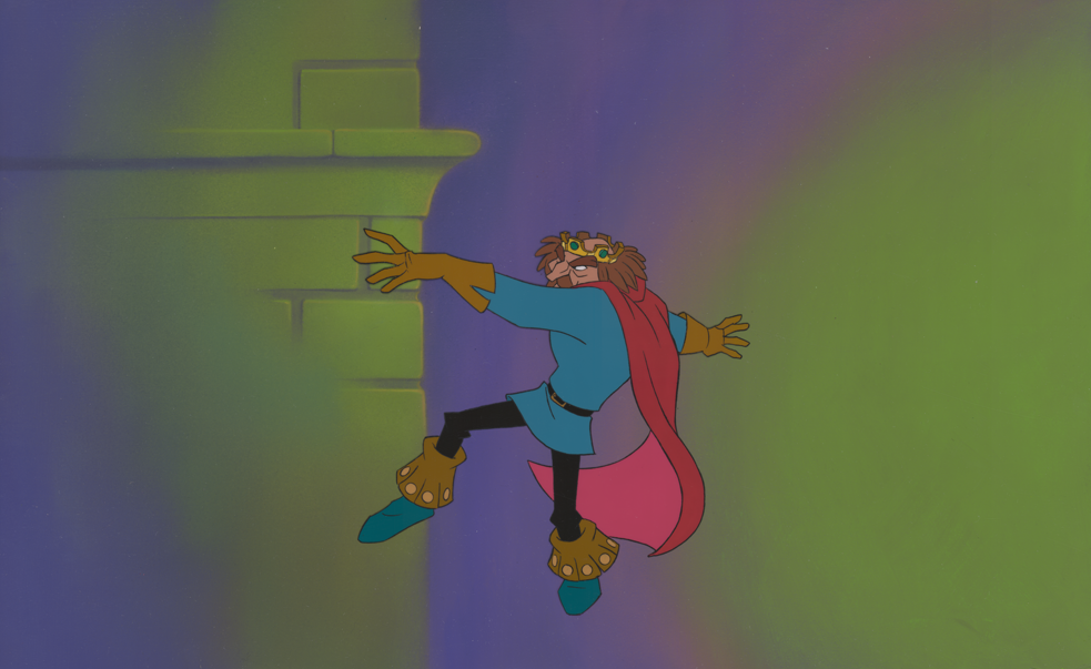 Art Cel Rothbart (Sequence 13-62) | Celluloid Art The Swan Princess