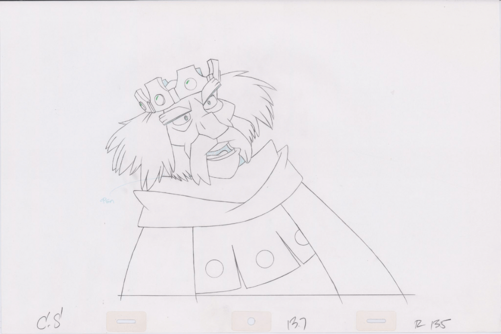 Pencil Art Rothbart (Sequence 13-7)
