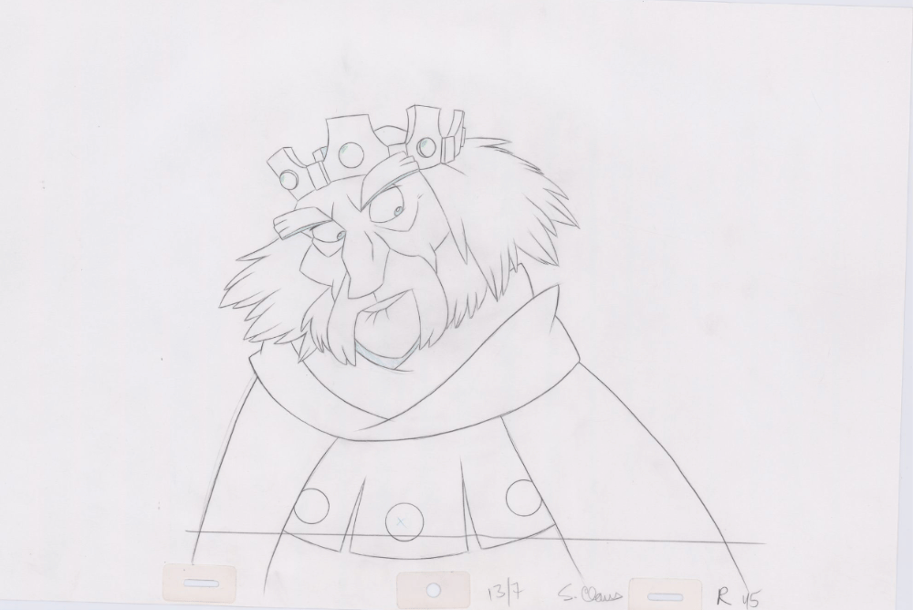 Pencil Art Rothbart (Sequence 13-7)