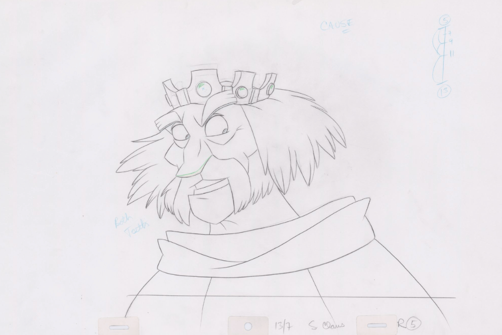 Pencil Art Rothbart (Sequence 13-7)
