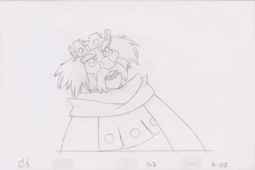 Pencil Art Rothbart (Sequence 13-7)