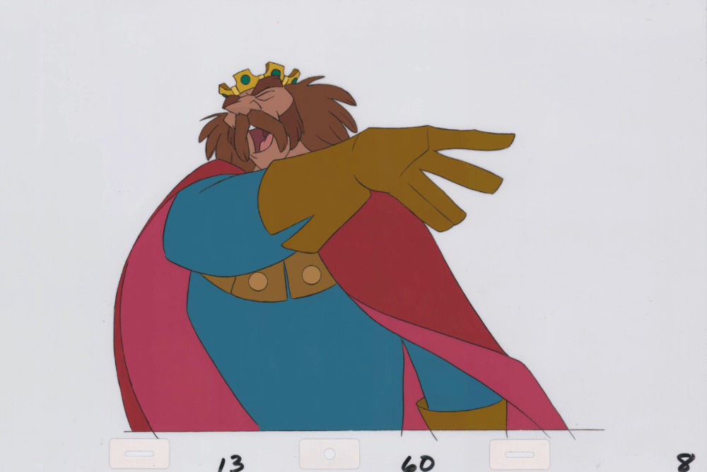 Art Cel Rothbart (Sequence 13-60) | Celluloid Art The Swan Princess