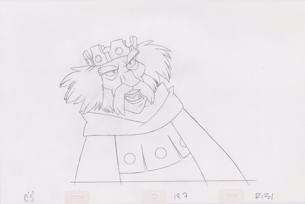 Pencil Art Rothbart (Sequence 13-7)